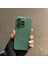 Apple iPhone 13 Pro Max Sıvı Silikon Telefon Kameralı Kamera Lens Koruyucusu Magsafe-Green ile Uyumlu Manyetik Kapak (Yurt Dışından) 5