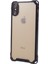 Apple iPhone Xs Max Case Tpu Çerçevesi Temiz Akrilik Geri Telefon Kapak Tövbe Tasarlamalı Siyah (Yurt Dışından) 3