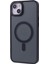 Apple iPhone 13 Case Pc+Tpu Yarı Yoldaş Mat Manyetik Telefon Kapak Black (Yurt Dışından) 1