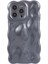 Apple iPhone 13 Pro Tpu Kasası Wavy Edge Macaron Renkli Cep Telefonu Kapak-Grey (Yurt Dışından) 3