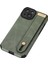 Apple iPhone 13 Case Bilekliği Için Morandi Stil Tpu+Pu Deri Anti-Drop Telefon Kapak Yeşilleri (Yurt Dışından) 2