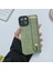 Apple iPhone 13 Case Bilekliği Için Morandi Stil Tpu+Pu Deri Anti-Drop Telefon Kapak Yeşilleri (Yurt Dışından) 4