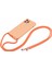 Apple iPhone 12 Pro Max Case Fiber Astar Için Long Lanyard-Orange ile Ka Tpu Telefon Kapağı (Yurt Dışından) 2