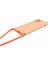 Apple iPhone 12 Pro Max Case Fiber Astar Için Long Lanyard-Orange ile Ka Tpu Telefon Kapağı (Yurt Dışından) 3