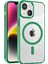Apple iPhone 14 Plus Clear Case Pc+Tpu Telefon Kapağı Magsafe-Green ile Uyumlu (Yurt Dışından) 1
