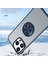 Apple iPhone 14 Pro Max Case Borderless Tasarım Yüzüğü Kickstand Telefon Kapak Navy Blue (Yurt Dışından) 2