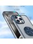 Apple iPhone 14 Pro Max Case Borderless Tasarım Yüzüğü Kickstand Telefon Kapak Navy Blue (Yurt Dışından) 3