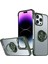 Apple iPhone 14 Pro Max Case Sınırsız Tasarım Yüzüğü Kickstand Telefon Kapak Yeşil (Yurt Dışından) 1