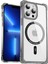 Apple iPhone 13 Pro Max 6.7 Inç Kasa Tpu+Akrilik Telefon Kapağı Magsafe-Tövbe Siyahı ile Uyumlu Ysm Takviyeli Köşeler Serisi (Yurt Dışından) 1
