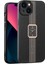 Apple iPhone 13 Mini 5.4 Inç Kasa Izleme Deseni Damla Dayanıklı Hibrit Telefon Kapağı Black (Yurt Dışından) 1