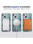 Apple iPhone 13/14 Için 6.1 Inç Manyetik Telefon Kasası Tpu+Pc Kickstand Koruyucu Kapak Yeşili (Yurt Dışından) 3