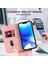 Apple iPhone 14 Plus Için Kasa Manyetik Pu Deri Rfıd Engelleyen Cep Telefonu Kapak-Pembe (Yurt Dışından) 5