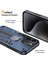 Apple iPhone 13 Pro Kickstand Case Shockproof Cep Telefonu Geri Kapak Blue Için (Yurt Dışından) 5