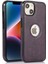 Apple iPhone 13 Mini 5.4 Inç Cep Telefonu Kılıfı Logo Tasarım Pu Deri+Tpu Damla Geçirmez Arka Kapak-Doğru (Yurt Dışından) 1