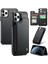 Apple iPhone 11 Pro Max Case Rfıd Engelleme Glossy Pu Deri Telefon Protector-Black (Yurt Dışından) 1