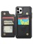 Apple iPhone 11 Pro Max Case Rfıd Engelleme Glossy Pu Deri Telefon Protector-Black (Yurt Dışından) 3