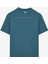 Graphic T-Shirt M Short Sleeve Erkek Petrol Tshirt S231094-405 2