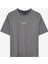 Graphic T-Shirt M Short Sleeve Erkek Antrasit Tshirt S231094-003 1