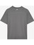 Graphic T-Shirt M Short Sleeve Erkek Antrasit Tshirt S231094-003 2