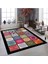 Patchwork Model Lastikli Halı Örtüsü 3