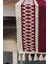 Örme Mürdüm Runner , Püsküllü Organik Pamuk Dantel Örme Runner 35X155 cm Regina Runner Masa Örtüsü 4