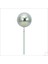 Çubuklu Süsleme Topu, 3cm x 8 Adet - Gümüş 3