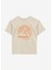 Baskılı Bej Erkek T-Shirt D4SB-TST3043 1