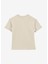 Baskılı Bej Erkek T-Shirt D4SB-TST3043 2