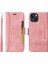 Iphone 13 Için Kart Yuvaları Cüzdan Çevirin Tpu Deri Manyetik Telefon Kılıfı (Yurt Dışından) 1