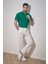 Basic Polo Yaka Düğmeli Tişört 2
