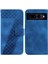Google Piksel 7 Pro Için Telefon Kılıfı Pu Deri Kabartmalı Desen Flip Folio (Yurt Dışından) 2