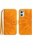Oppo Bulmak Için Kılıf X5 Lite Kabartmalı Ayçiçeği Lüks Pu Deri Flip Telefon (Yurt Dışından) 1