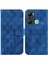 Infinix Sıcak 12 Pro Kickstand Çift 8 Kabartmalı Pu Deri Için Telefon Kılıfı (Yurt Dışından) 1
