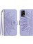 Kart Yuvaları Tutucu Lüks Pu Deri ile Oppo A74 4g Kısa Kayış Için Kılıf (Yurt Dışından) 1