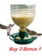 Stilyeşil Bir Stil 1 Parça Açık Soda Kuş Besleyici Otomatik Asılı Plastik Besleme Kasesi Papağan Güvercin Pet Kapalı Besleme Malzemeleri Şişe Ağız Yerleştirme (Yurt Dışından) 3