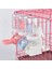 Beyaz Stil 15X8.3X20.5CM 500 ml Pet Papağanlar Kuşlar Tiryakisi Güvercin Tavşan Içme Suyu Besleyici Kase Kedi Köpek Kafesi Asılı Su Sebili Cihazı Evcil Hayvan Ürünü (Yurt Dışından) 2