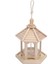 Gösterildiği Gibi Stil M Beden Açık Dayanıklı Ahşap Plastik Asılı Şeffaf Kuş Besleyici Ev Yemek Kutusu Pet Dağı Ev Tipi Pet Birdhouse Pet Su Yemi (Yurt Dışından) 2
