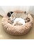 Kravatlı Çok Renkli Stil 50CM Uzun Peluş Köpek Yastık Yatak Pet Kanepe Süper Yumuşak Kabarık Rahat Mat Kedi Köpek Evi Için Yatak Yuvarlak Kedi Kış Sıcak Yatak Pet Yataklar (Yurt Dışından) 4