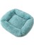 Mavi Stil 55X45X20CM Pet Yataklar Uzun Peluş Köpek Yatağı Kare Düz Renk Yavru Yataklar Küçük Orta Büyük Evcil Hayvanlar Için Mat Kış Sıcak Yatak Kedi Yastıkları (Yurt Dışından) 1