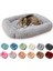 Beyaz Stil 43X35X20CM Kare Köpek Yatakları Uzun Peluş Düz Renk Pet Yatakları Küçük Orta Büyük Evcil Hayvanlar Için Kedi Mat Süper Yumuşak Kış Sıcak Uyku Paspasları (Yurt Dışından) 2