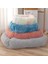 Açık Gri Stil 43X35X20CM Kare Köpek Yatakları Uzun Peluş Düz Renk Pet Yatakları Küçük Orta Büyük Evcil Hayvanlar Için Kedi Mat Süper Yumuşak Kış Sıcak Uyku Paspasları (Yurt Dışından) 4