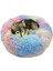 Gül Tarzı 40CM Sakinleştirici Köpek Yatağı Kanepe Yuvarlak Peluş Mat Köpekler Için Büyük Büyük Labradors Kedi Evi Donut Yatak Köpek Için Dcpet Evcil Hayvan Ürünleri (Yurt Dışından) 2