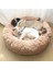 Mavi Stil 50CM Vıp Pet Köpek Yatağı Köpek Büyük Büyük Küçük Kedi Evi Için Yuvarlak Peluş Mat Kanepe Ürünleri Pet Sakinleştirici Yatak Köpek Çörek Yatağı (Yurt Dışından) 2