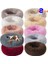 Bej Ayak Stili 30CM Pet Köpek Kedi Uzun Peluş Süper Yumuşak Yatak Renkli Yuvarlak Uyku Pet Köpek Yıkanabilir Çekyat Köpekler Kediler Için Evcil Hayvan Malzemeleri (Yurt Dışından) 2
