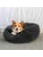 Kravatlı Pembe Tarzı 40CM Pet Köpek Kedi Uzun Peluş Süper Yumuşak Yatak Renkli Yuvarlak Uyku Pet Köpek Yıkanabilir Çekyat Köpekler Kediler Için Evcil Hayvan Malzemeleri (Yurt Dışından) 5