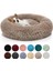 Yeşil Stil 30CM Vıp Pet Köpek Yatağı Köpek Büyük Büyük Küçük Kedi Evi Için Yuvarlak Peluş Mat Kanepe Ürünleri Pet Sakinleştirici Yatak Köpek Çörek Yatağı (Yurt Dışından) 2