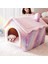 Gri Stil M Beden Katlanabilir Pet Uyku Evi Kapalı Kış Sıcak Kedi Yatak Kedi Mağara Yuva Küçük Köpek Kedi Yavrusu Teddy Rahat Kanepe Pet Malzemeleri (Yurt Dışından) 3