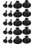 20X Rc Araba Metal Yedek Parça Yükseltme Metal Ön ve Arka Aks Dişli Mili Sürüş Dişli Seti B1 B14 B16 B24 C14 C24 (Yurt Dışından) 1