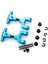 2 Adet Metal Arka Üst Süspansiyon Kolları Salıncak Kolu Için Tt-02 TT02 TT02T 1/10 Rc Araba Yükseltme Parçaları, 2 (Yurt Dışından) 1