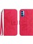Kart Yuvaları Tutucu Kabartmalı Ayçiçeği Pu ile Oppo Oppo 4 Pro 5g Için Telefon Kılıfı (Yurt Dışından) 1